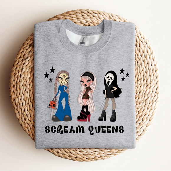 Handmade Tops - Scream Queens Sweatshirt